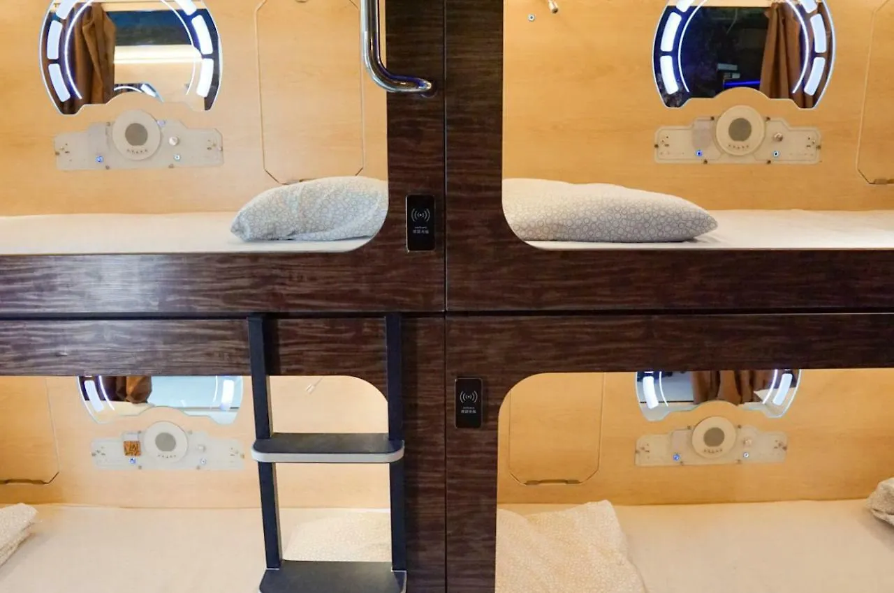 Capsule hotel Snooze Hotel Hong Kong China